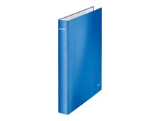Leitz WOW - classeur à anneaux - pour A4 Maxi - capacité : 250 feuilles - bleu métallisé