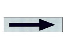PICKUP Alulook - Teken - pijl - richting - 165 x 44 mm - zelfklevend
