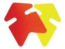 Apli Agipa - Karton - pijl - 160 x 240 mm - 10 vellen - geel, oranje - 780 g/m² - karton