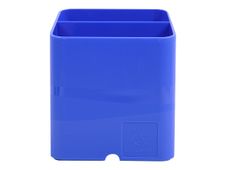 Exacompta Pen Cube Iderama - Pot à crayons magnétique - bleu