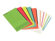 Esselte Orgarex - Dossieretiket - verschillende kleuren (pak van 250)