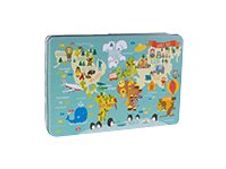 Apli Kids - Puzzle 24 pièces - map monde