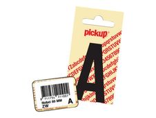 PICKUP LETTERING MONO Nobel - Zelfklevend etiket - voorgedrukt: T - mat wit