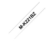 Brother M-K221BZ - etikettape - 1 rol(len) - Rol (0,9 cm x 8 m)