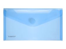 FolderSys - valisette - DL - pour 50 feuilles - bleu, transparent