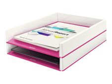Leitz WOW Dual Colour - Brieflade - Letter, A4, C4, Folio - roze metalliek