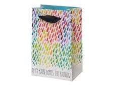 Legami - Sac cadeau "After Rain Comes the Rainbow"