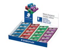 STAEDTLER - Puntenslijper - assorti - metaal (pak van 20)