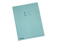 Esselte - map met 3 flappen - A4 - voor 250 vellen - blauw