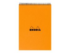 RHODIA CLASSIC SMALL OFFICE - Notitieblok - met spiraal gebonden - A4 - 40 vellen / 80 pagina's - vierkant - oranje