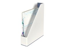 Leitz WOW - Porte-revues blanc/gris