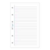 Exacompta Exatime 14 - Recharge pour organiseur - travers blanc - 10 x 14 cm