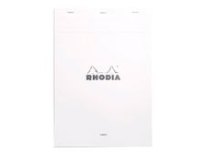 RHODIA Basics N°18 - Notitieblok - geniet - A4 - 80 vellen / 160 pagina's - van ruiten voorzien - wit - karton