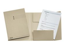 Esselte - map met 3 flappen - voor A4 -capaciteit: 250 vellen - grijs