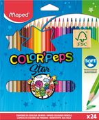 Maped Color'Peps Cardboard Packs - Kleurpotlood - verschillende kleuren - 2.9 mm - pak van 24