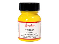 Angelus Leather - verf - acrylverf - geel - 29.5 ml