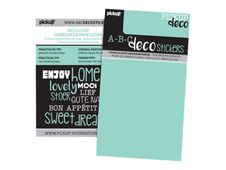 PICKUP deco Emma - Zelfklevend etiket - voorgedrukt: Z - wit