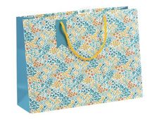 Clairefontaine - Sac cadeau - rosalie bleu - 37,3 cm x 11,8 cm x 27,5 cm