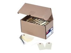 APLI - verzendlabel - 51 mm x 100 mm - crème - karton (pak van 1000)