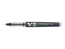 Pilot Hi-Tecpoint V5 Begreen - Rollerbalpen - zwart - 0.5 mm - fijn