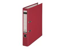 Leitz 180° - classeur à levier - pour A4 - capacité : 350 feuilles - rouge