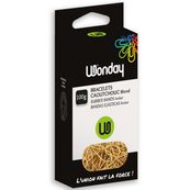 JPC - Rubberen banden - 0.5 cm x 7 cm - 100 g - blond