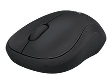 Logitech M220 Silent - Muis - optisch - 3 knoppen - draadloos - 2.4 GHz - USB draadloze ontvanger - houtskool