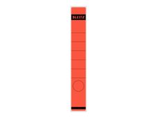 Leitz - étiquettes classeur à levier - rouge (pack de 10)