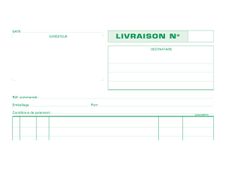 Exacompta - Afleverboek - 50 vellen - A4 - drievoud - zonder kopieerblad
