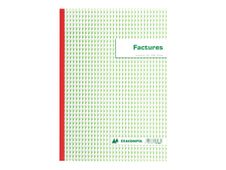 Exacompta - Factuurboek - 50 vellen - A4 - drievoud - zonder kopieerblad