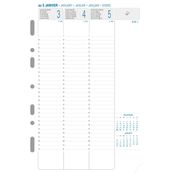 Exacompta Exatime 21 - Recharge pour organiseur - 1 semaine sur 2 pages - 16 mois - 14,2 x 21 cm