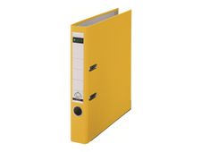 Leitz 180° - classeur à levier - pour A4 - capacité : 350 feuilles - jaune