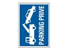 PICKUP - Teken - private parking - 230 x 330 mm - polystyreen