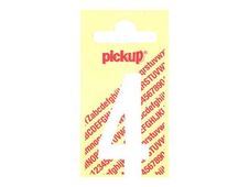 PICKUP LETTERING MONO Nobel - Zelfklevend etiket - voorgedrukt: 4 - mat wit