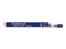 STAEDTLER Mars micro carbon - potloodstift - HB - jet zwart (pak van 6)