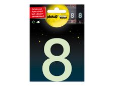 PICKUP Glow In The Dark - Teken - number - 75 mm (height) - zelfklevend