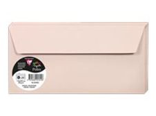 Pollen - enveloppe - International DL (110 x 220 mm) - côté ouvert - opaline - pack de 20