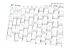 STAEDTLER Lumocolor 641 YP - jaarplanner - 840 x 600 mm