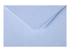 Pollen - enveloppe - 125 x 138 mm - côté ouvert - bleu lavande - pack de 20