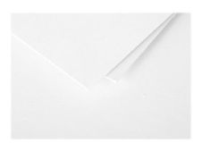 Pollen - enveloppe - 125 x 138 mm - côté ouvert - blanc - pack de 20