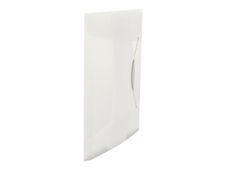 Esselte Vivida - chemise à 3 rabats - pour A4 - capacité : 150 feuilles - translucide, Blanc vif