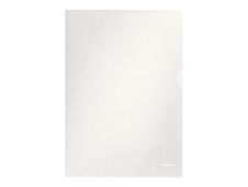 Esselte Standard Plus - L-vormige map - voor A4 -capaciteit: 40 vellen - transparant (pak van 100)