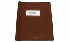 Bronyl - protège cahier - A4 - brun