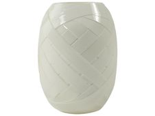 Clairefontaine - cadeaulint - 0.7 cm x 10 m - wit, rood - polypropyleenfilm - 24 rol(len)