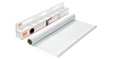Nobo Instant - 25 Feuilles - rouleau électrostatique repositionnable - 60 x 80 cm - blanc quadrillé