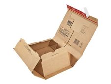 ColomPac - postdoos - L - 33 cm x 29 cm x 12 cm - bruin