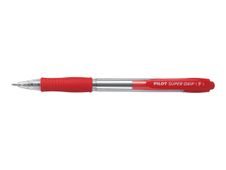 Pilot Super Grip - Stylo à bille - rouge - encre à huile - 1 mm - rétractable