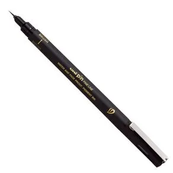UniBall Brush - Roller - pointe extra fine - noir