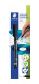 STAEDTLER Lumocolor 310 - Pen met vezelpunt - permanent - voor CD/DVD - zwart - 0.4 mm - superfijn