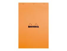 RHODIA CLASSIC SMALL OFFICE A4 - Notitieblok - geniet - 210 x 318 mm - 40 vellen / 80 pagina's - vierkant - oranje